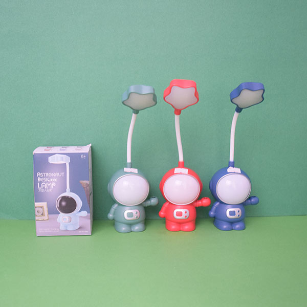 Astronaut Desk Led Lamp With charging cable with Different Colors